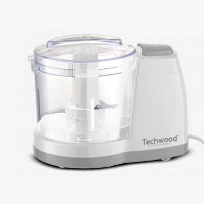 Mini Hachoir Techwood THA-150 / Blanc-CHEZ L OFFICIEL SHOP