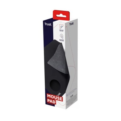 TAPIS DE SOURIS TRUST MOYENNE 24193 – NOIR - CHEZ L'OFFICIEL SHOP