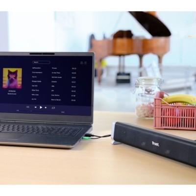 BARRE DE SON FILAIRE TRUST ASTO - NOIR - CHEZ L'OFFICIEL SHOP