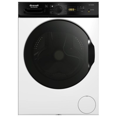 LAVE LINGE FRONTAL INVERTER BRANDT BLF124QWBL 12KG - BLANC -CHEZ L'OFFICIEL SHOP