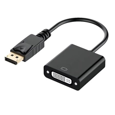 ADAPTATEUR DISPLAYPORT VERS DVI - NOIR -CHEZ L'OFFICIEL SHOP