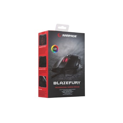 SOURIS GAMING LASER RAMPAGE BLAZEFURY RGB 16 400DPI - Lofficielshop...