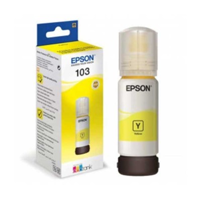 BOUTEILLE D ENCRE IMPRIMANTE EPSON 103 ECOTANK JAUNE - Lofficielsho...