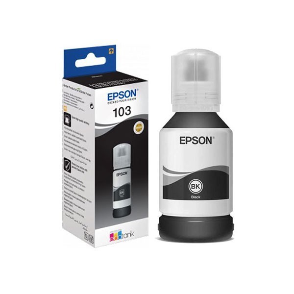 BOUTEILLE D ENCRE IMPRIMANTE EPSON 103 BLACK