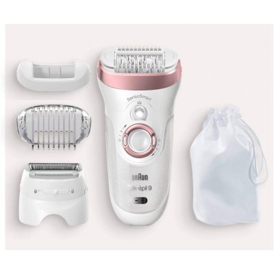 EPILATEUR SILK-EPIL 9-720 BRAUN AVEC TECHNOLOGIE WET / DRY - Loffic...