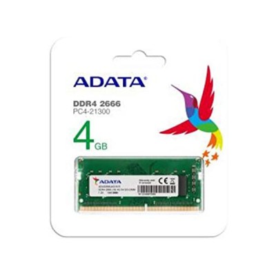 BARRETTE MEMOIRE ADATA SO-DIMM 4GO DDR4 2666 MHZ - Lofficielshop : ...