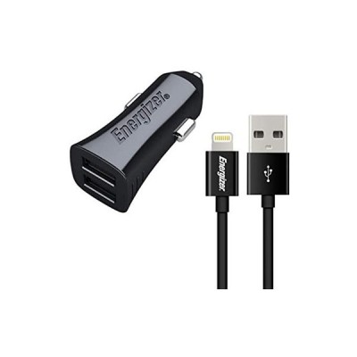 CHARGEUR DE VOITURE ENERGIZER 17W 2USB + LIGHTNING CBL - Lofficiels...