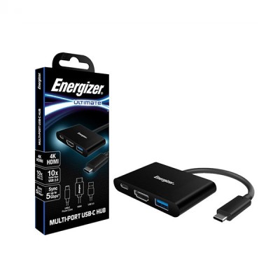 HUB ENERGIZER USB-C3.1 TO USB-A 3.0 + HDMI + USB-C - Lofficielshop ...