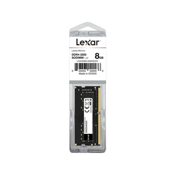 BARRETTE MEMOIRE LEXAR SODIMM 8G DDR4 3200