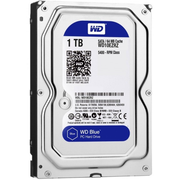 DISQUE DUR INTERNE 3.5" WESTERN DIGITAL 1 TO