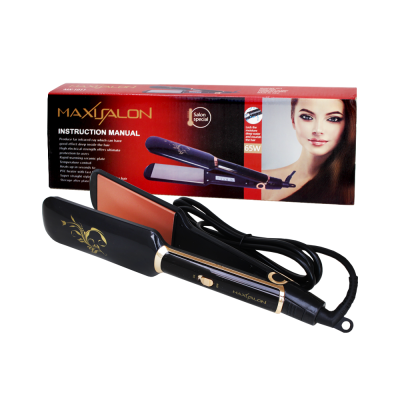 MAXISALON PLAQUE CHEVEUX FER À LISSER PROFESSIONNEL CÉRAMIQUE 450°C...