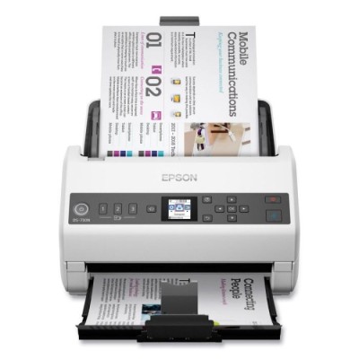 SCANNER EPSON WORKFORCE DS-730N A4 RECTO-VERSO RÉSEAU - Lofficielsh...