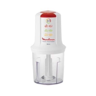 MINI HACHOIR MOULINEX AT7151EG 500W - BLANC - Lofficielshop : Vente...